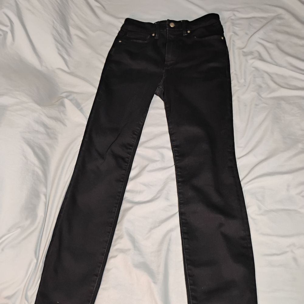 Good American Black Denim Jeans
